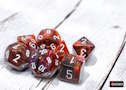 Festive Polyhedral 7-Dice Set