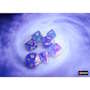 CHX 27567 Nebula Aura/white Luminary Polyhedral 7-Dice Set