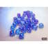 CHX 27967 Nebula Aura/white Luminary 12mm d6 Dice Block (36 dice)
