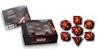 FanRoll: D&D Dragon Scale Silicone Dice Set: Red